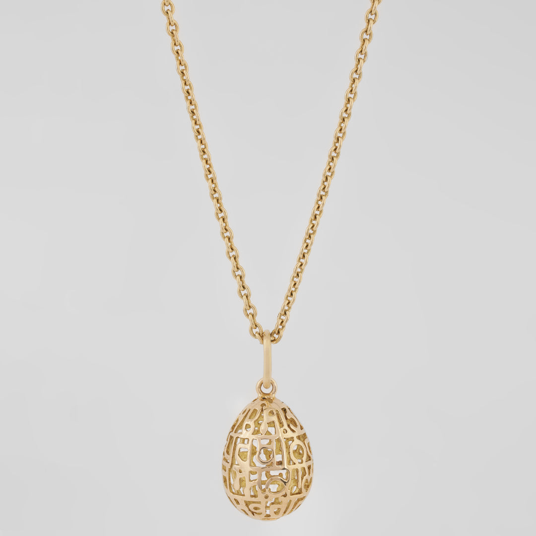 Mool Mantar Egg (Pendant-Gold)