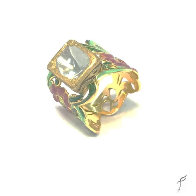 Wilder Rose Ring (Square)