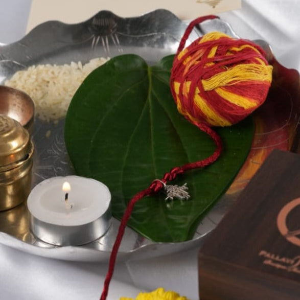 Rakhi Om Namah Shivaya Gold
