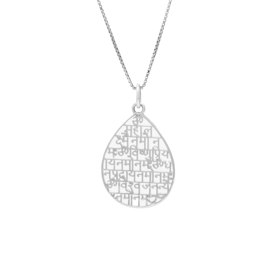 Mahalaxmi Pendant (flat, pear)