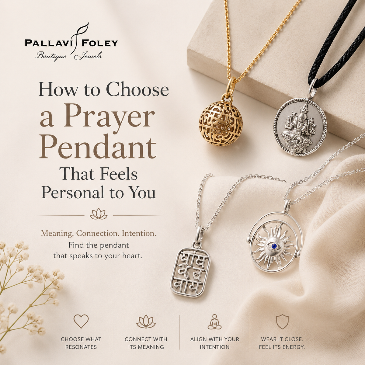 How to Choose a Prayer Pendant That Feels Personal to You