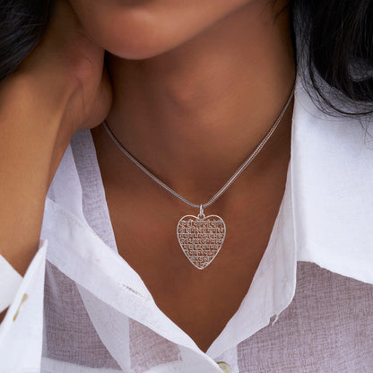 Parvati Mantra Pendant (Silver)