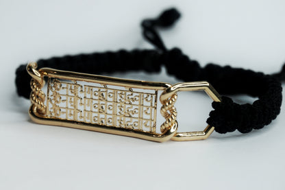 Om Namo Bhagavate Vasudevaya Bracelet (18KT GOLD)
