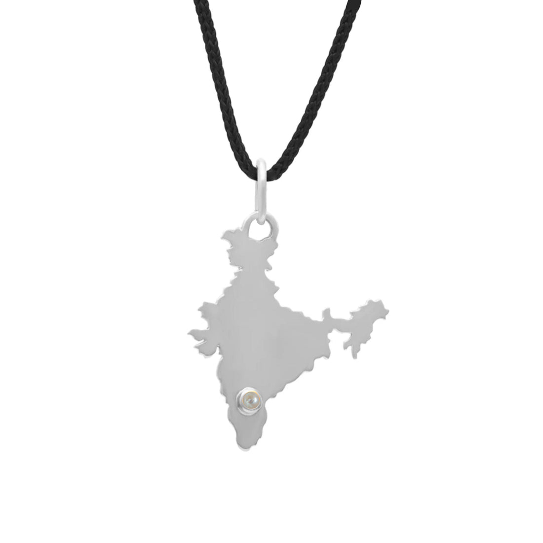 Indian Map  (Sterling Silver 925)