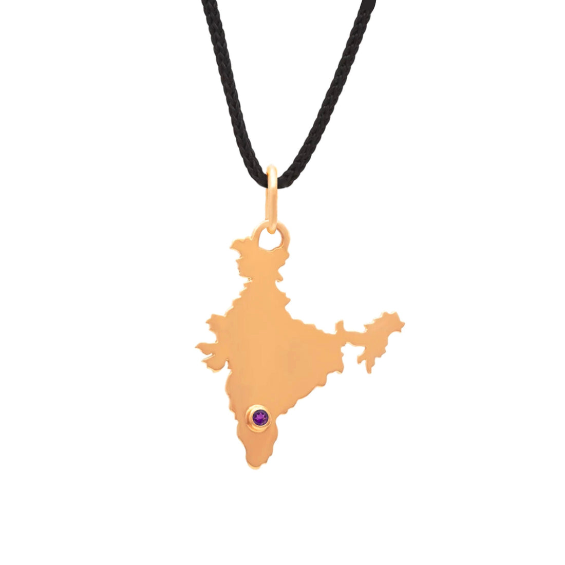 Indian Map (Gold 18KT)