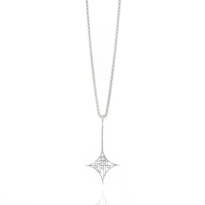 Soulful Star Charm (Om Namah Shivaya) (Silver)