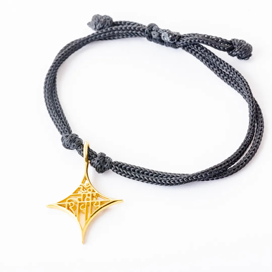 Om Namah Shivaya (The soulful star pendant ) (Gold)