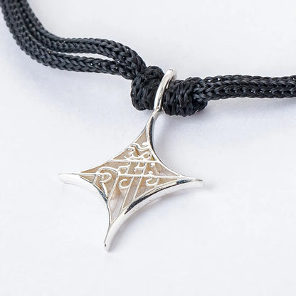 Om Namah Shivaya (Soulful-star pendant) (Silver)