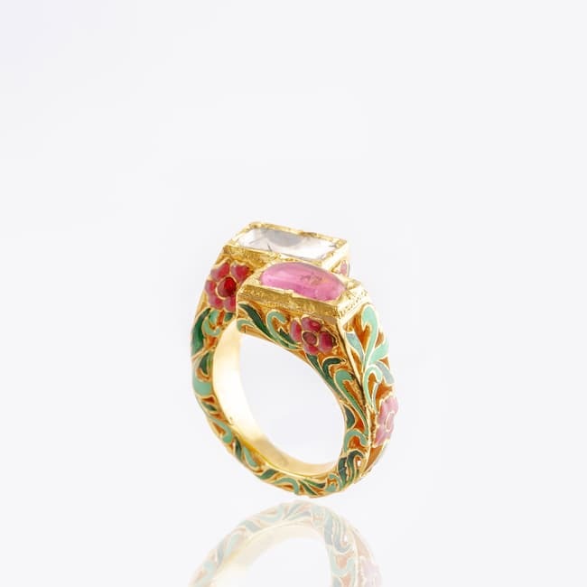 Dual Stone Ring