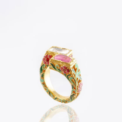 Dual Stone Ring