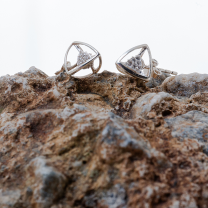 3 Space Stellar Orbit Studs (925 Sterling Silver)