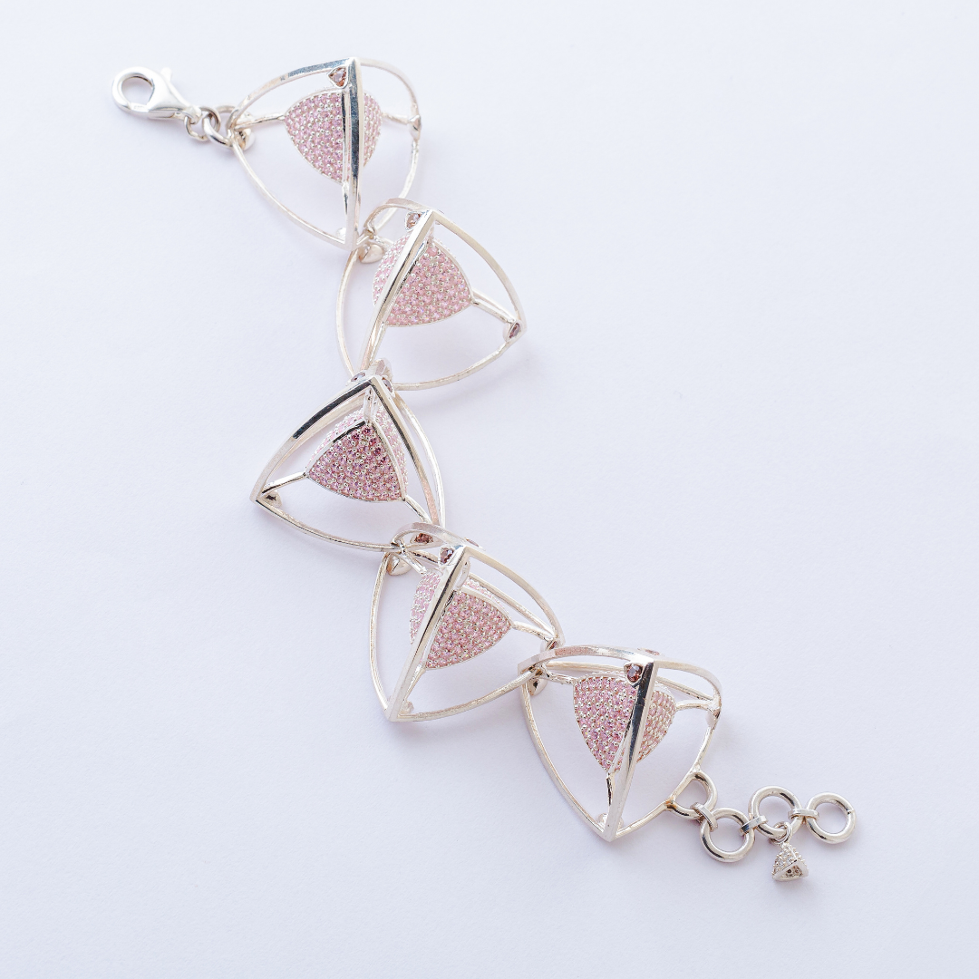 3 Space Harmony Bracelet (925 Sterling Silver)