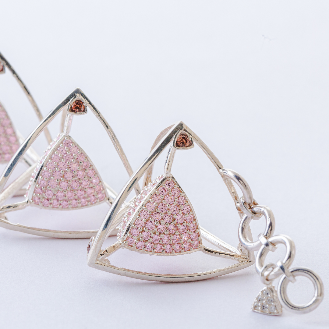 3 Space Harmony Bracelet (925 Sterling Silver)
