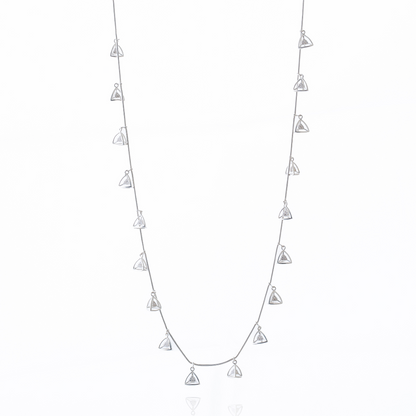 3 Space Icicle Necklace (925 Sterling Silver)