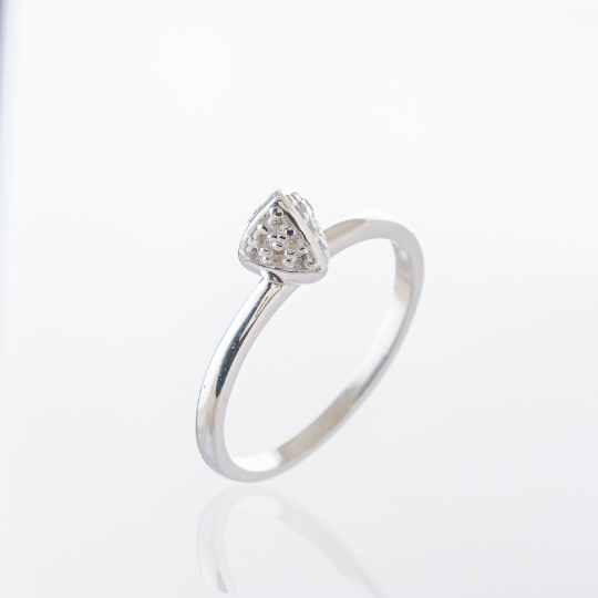 3 Space Frost Ring (925 Sterling Silver)