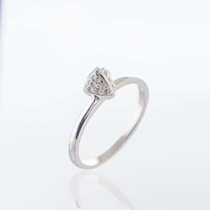 3 Space Frost Ring (925 Sterling Silver)