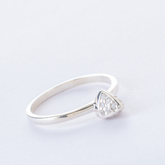 3 Space Frost Ring (925 Sterling Silver)