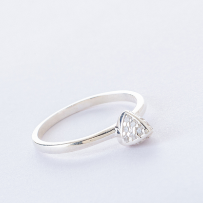 3 Space Frost Ring (925 Sterling Silver)