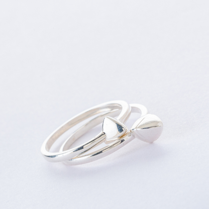 3 Space Dew Ring (925 Sterling Silver)