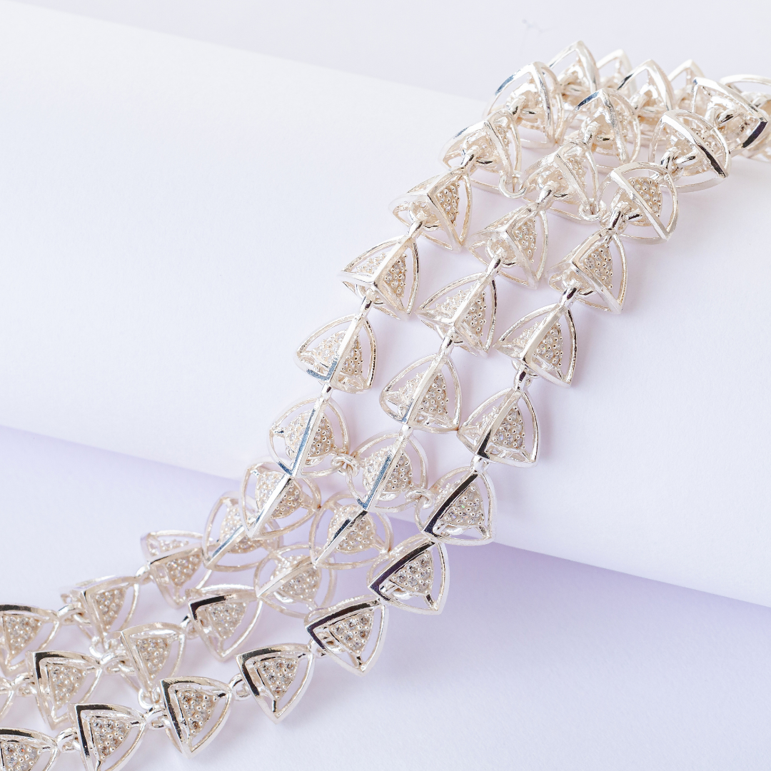 3 Space Triad Bracelet (925 Sterling Silver)