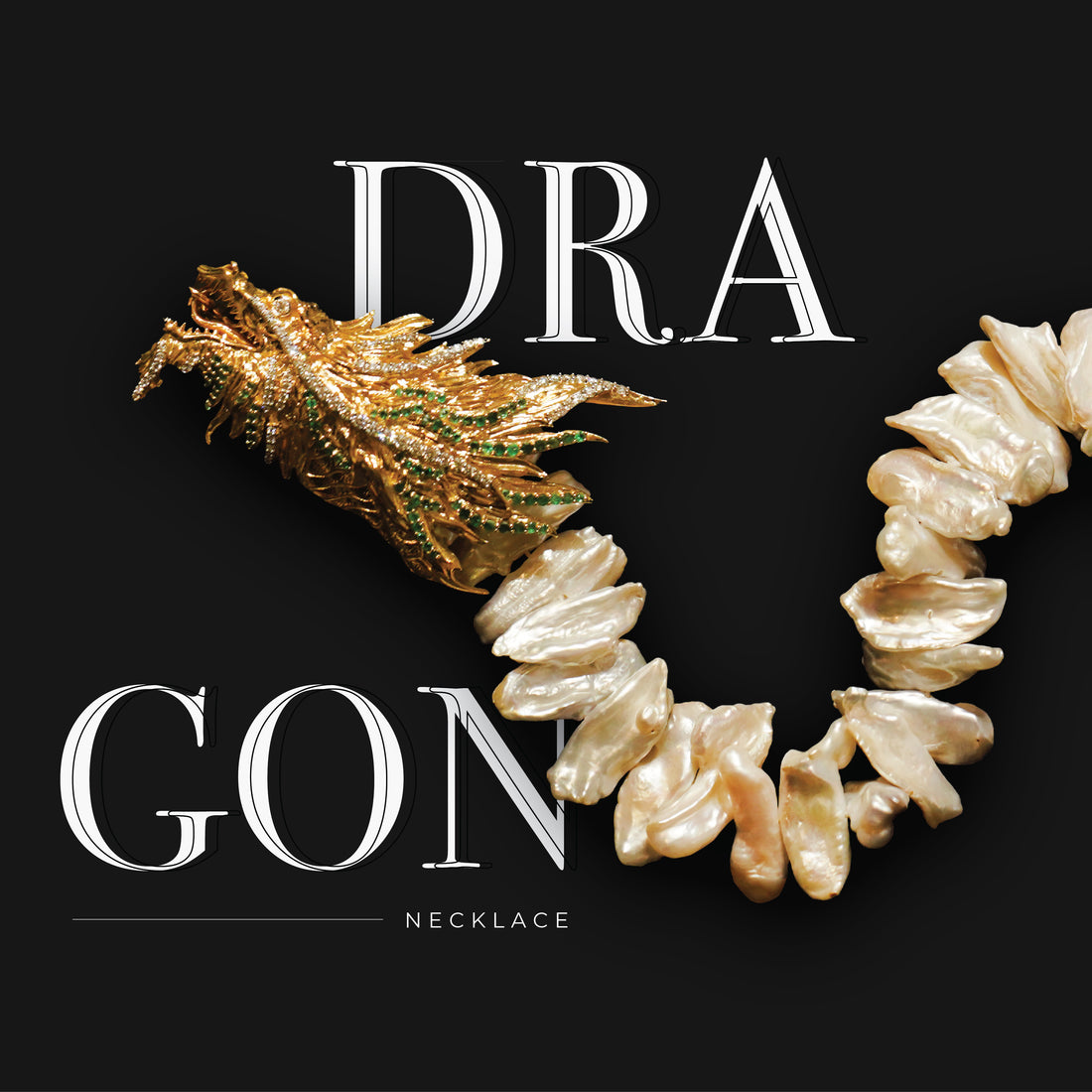 Le Dragon Necklace (Gold 18k)