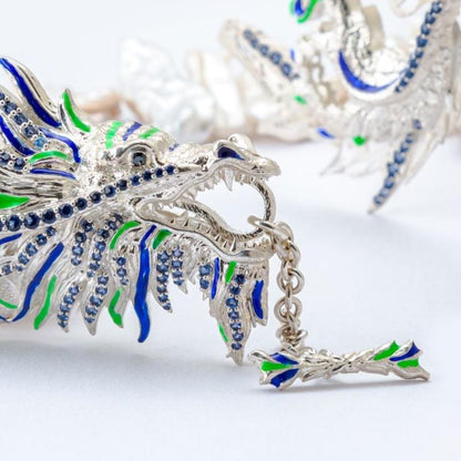 Le Dragon Necklace (Silver)
