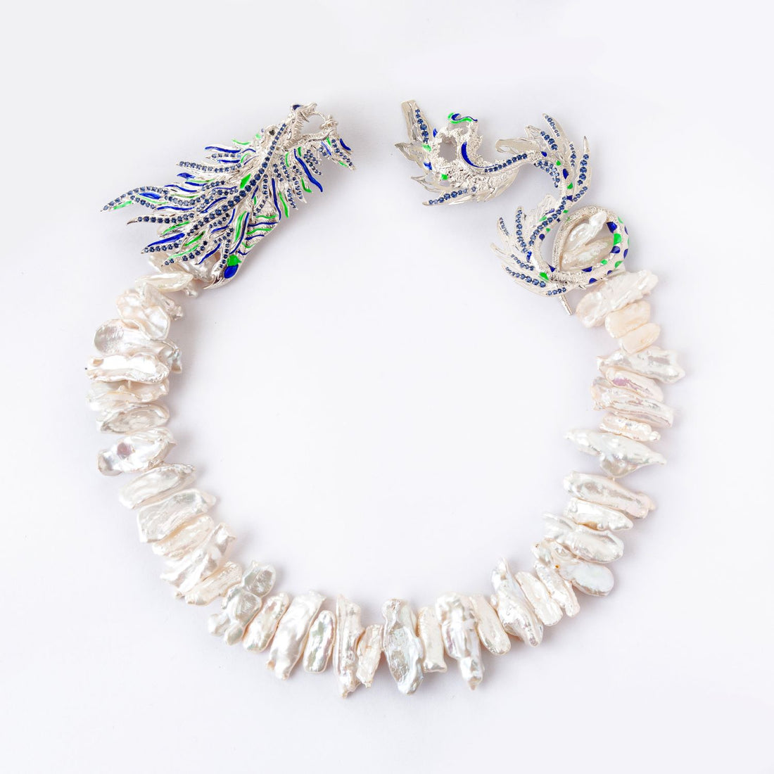 Le Dragon Necklace (Silver)