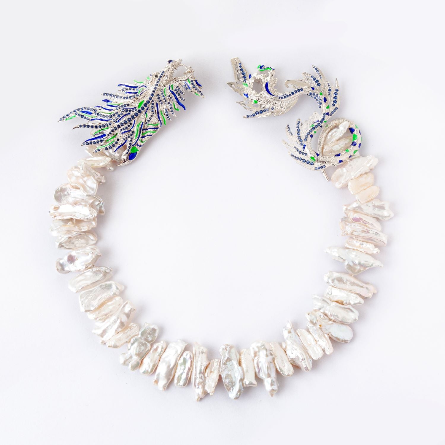 Le Dragon Necklace (Silver)