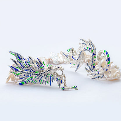 Le Dragon Necklace (Silver)