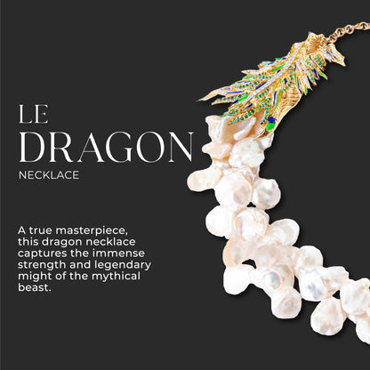Le Dragon Necklace (Silver)