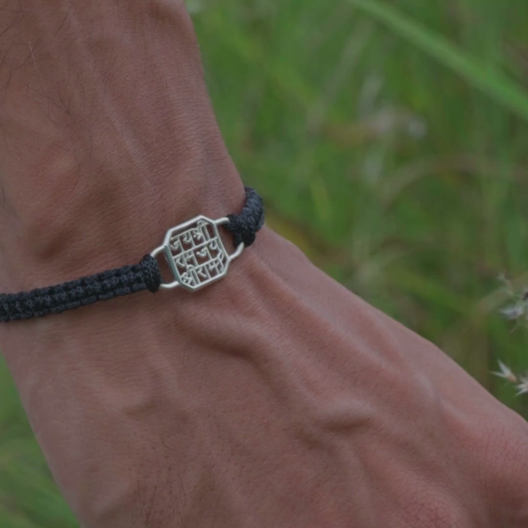 Jai Shree Ram Bracelet (Sterling Silver 925)