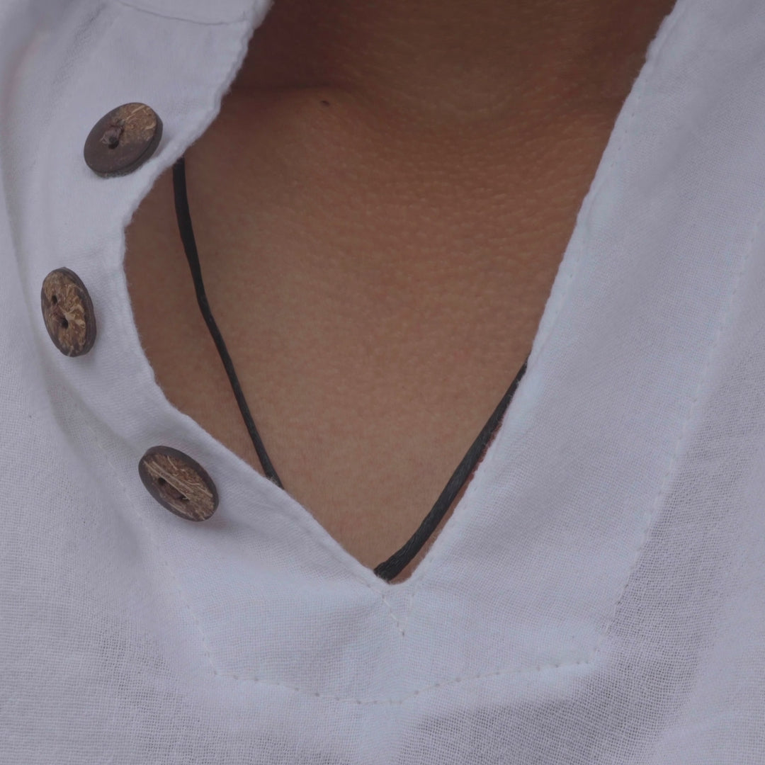 Gayatri Mantra (Round - Silver)